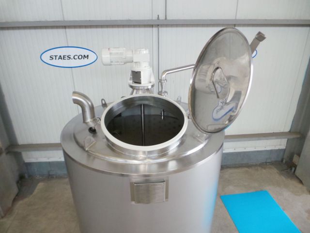1 x 1.2m³ Brew kettle; insulated with agitator
