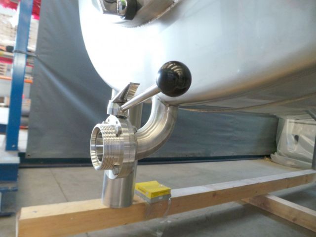 4 x 6.2m³ AISI304L Edelstahl Behälter