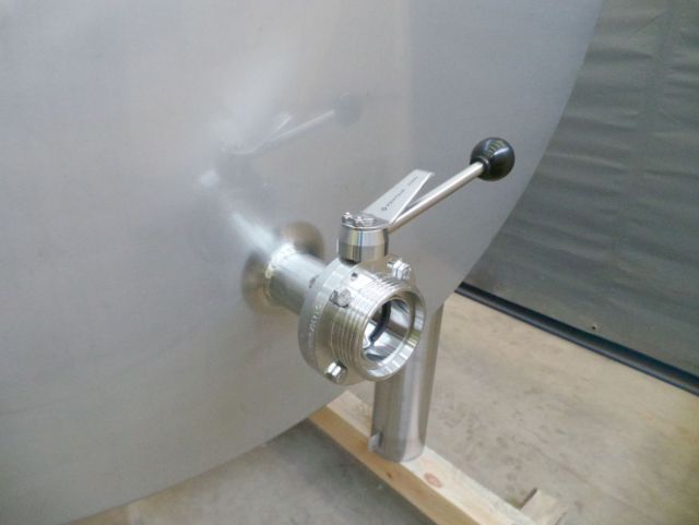 4 x 6.2m³ AISI304L Edelstahl Behälter