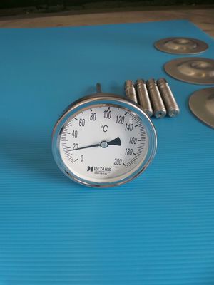 1 x 1.5m³ bier kookketel; brouwketel; geisoleerd met schouw voor gasdampen