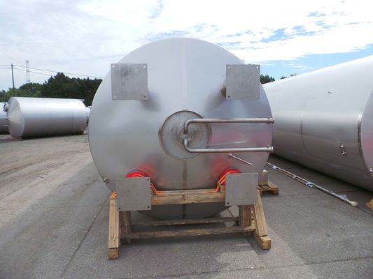 2 x 26,2m³; V2A; Drucktanks für Bier; 2.5 bar PED CE TüV; 10% Rx