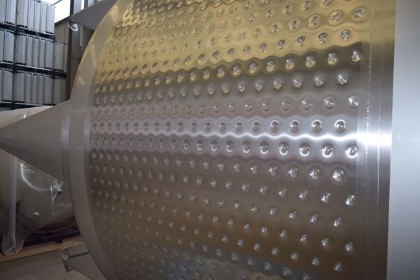 OR171219 - 1 x AISI304 Cuve de mélange en acier inoxydable avec un capacité de 40.000L