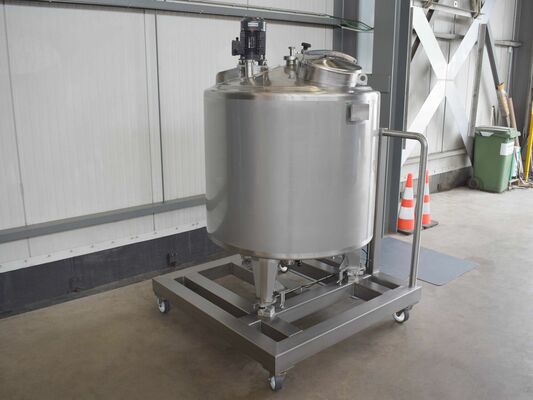 1 x Nouvelle cuve de mélange vertical en acier inoxydable 1000L en AISI316L