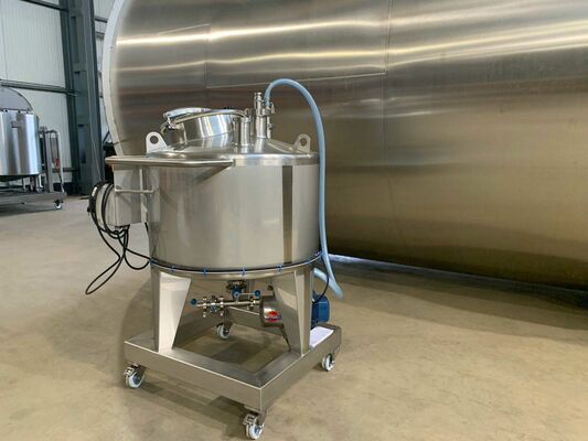 1 x Neuer vertikaler 340L Edelstahl AISI316L Lagertanks