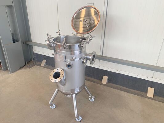 1 x Nouvelle cuve de pression verticale 150L en acier inoxydable AISI316L.