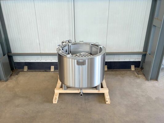 1 x Nouvelle cuve de stockage verticale en acier inoxydable AISI304L de 1.000L