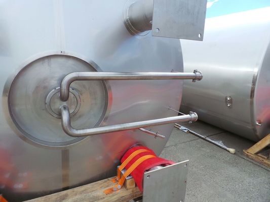 2 x 26,2m³; V2A; Drucktanks für Bier; 2.5 bar PED CE TüV; 10% Rx