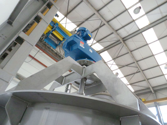 2 x 1.500L AISI316L; Mischbehälter; Wärmetauscher; 1 x Ankerrührer;