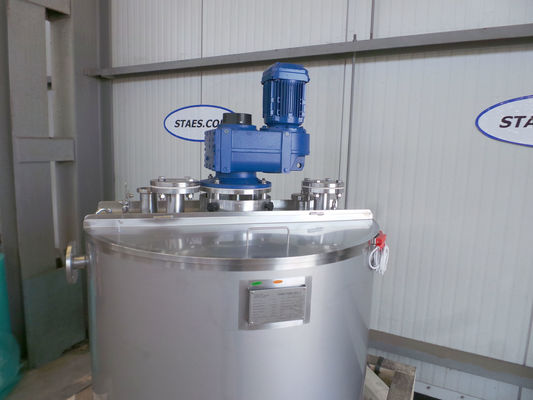 OR160840: 1 x 600L AISI316L Mischtank; Wärmetauscher; Isolierung