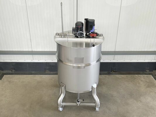 1 x Neuer vertikaler 650L Edelstahl-Mischbehälter aus AISI316L
