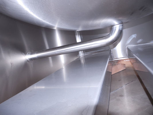 OR160605: 2 x 1.765L AISI304L RVS roestvrijstalen full vacuum - druktank; -1bar / 3,3bar; enkelwandig vertikaal