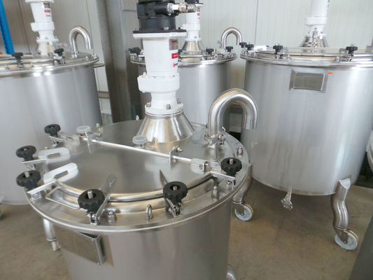 OR150522 - 10 AISI316 Cuves de mélange en acier inoxydable