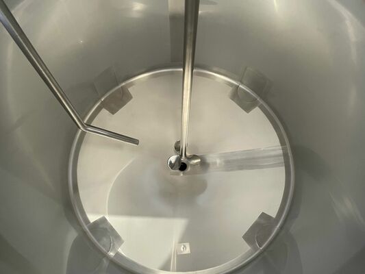 1 x Neuer vertikaler 650L Edelstahl-Mischbehälter aus AISI316L