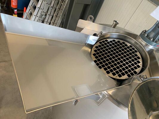 1 x New 2.500L stainless-steel AISI316L vertical mixing tank.