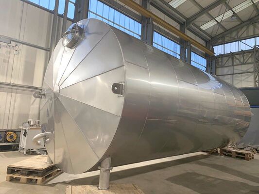 1 x neuer vertikaler 50.000-Liter-Lagertank aus Edelstahl aus AISI304L