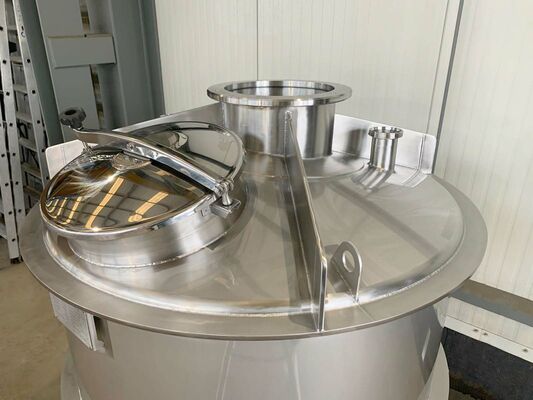 1 x New 1.000L stainless-steel AISI316L vertical mixing tank.