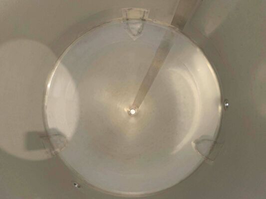 1 x Nieuwe roestvrijstalen verticale mengtank van 1.300L in AISI304L