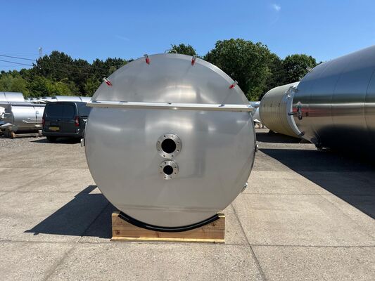 1 x Neuer vertikaler 6.000L Edelstahl AISI316L Lagertank