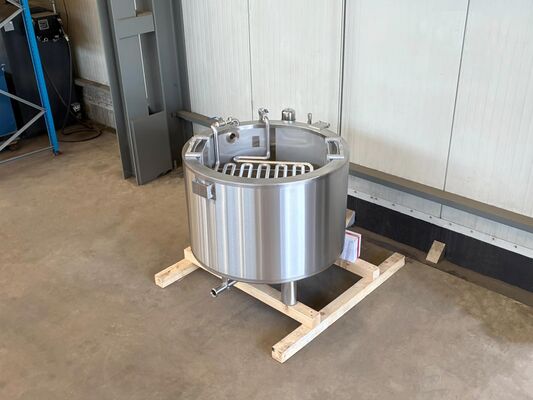 1 x Nouvelle cuve de stockage verticale en acier inoxydable AISI304L de 1.000L
