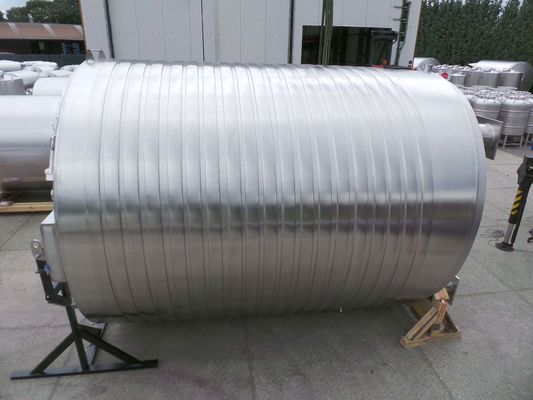 25.500L AISI304L mixing tank; slow speed chocolat agitator; heat exchanger