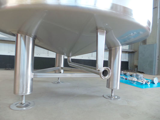 1 x 1.600L : AISI304 BBT helder bier tanks; 3.3 bar PED CE TüV; 10% Rx