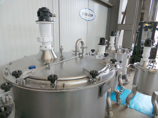 OR150522 - 10 AISI316 Cuves de mélange en acier inoxydable