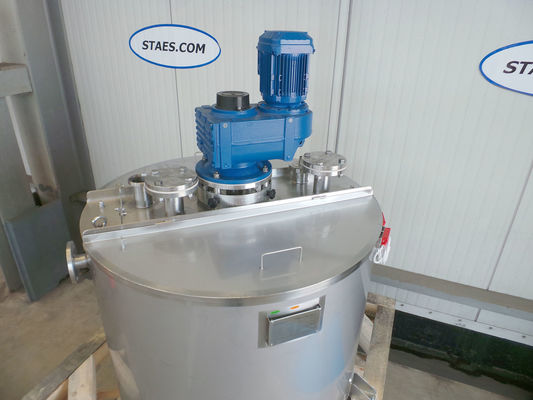 OR160840: 1 x 600L AISI316L Mischtank; Wärmetauscher; Isolierung
