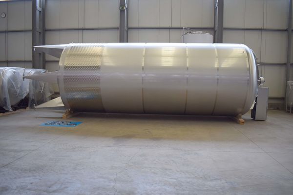 OR171219 - 1 x AISI304 Cuve de mélange en acier inoxydable avec un capacité de 40.000L