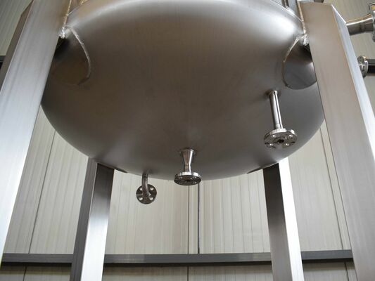 1 x New 1510L stainless-steel AISI316L vertical mixing tank.