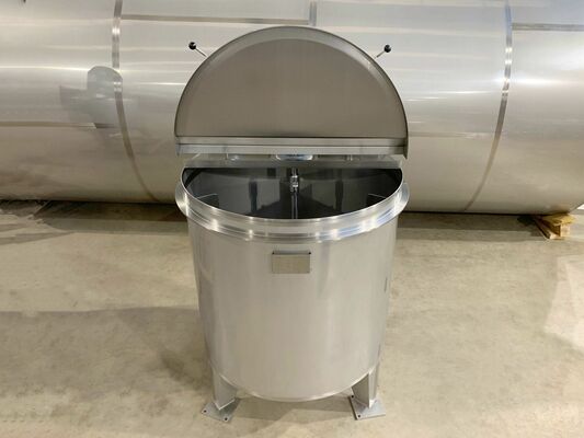 1 x New 1.000L stainless-steel AISI316L vertical mixing tank.