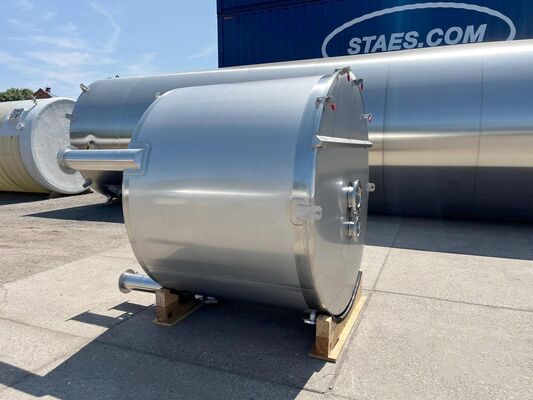 1 x Neuer vertikaler 6.000L Edelstahl AISI316L Lagertank