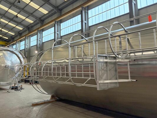 1 x Neuer vertikaler 60.000L Edelstahl AISI304L Lagertank