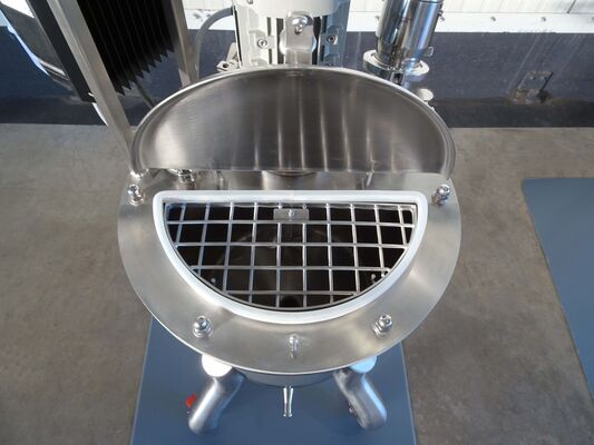 1 x Nieuwe roestvrijstalen verticale mengtank van 50L  in AISI316L.