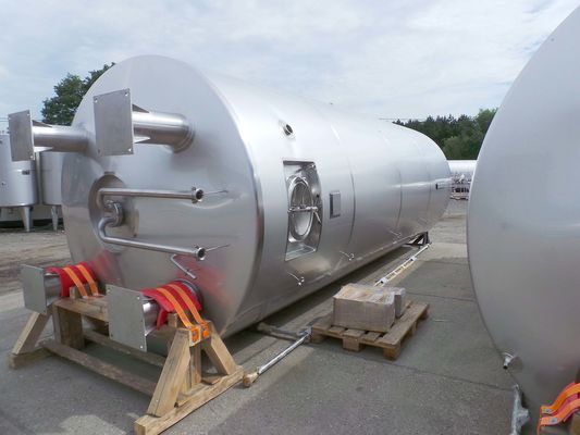 2 x 26,2m³; V2A; Drucktanks für Bier; 2.5 bar PED CE TüV; 10% Rx