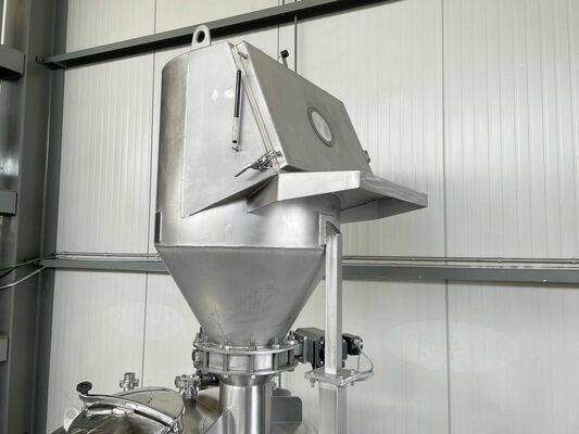 1 x Nieuwe roestvrijstalen verticale mengtank van 1.330L in AISI316L