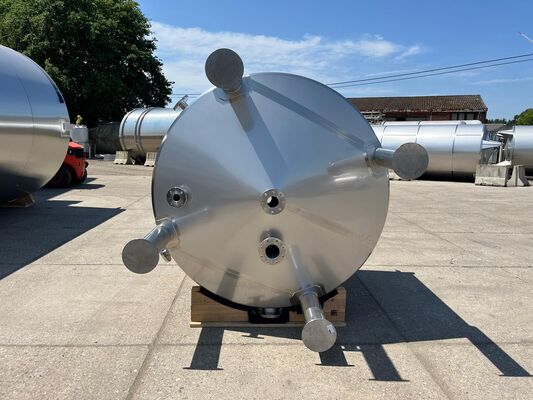 1 x Neuer vertikaler 6.000L Edelstahl AISI316L Lagertank