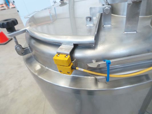 2 x 200L V4A; Mischbehälter mit elektrische Steuerung; Isoliert; Wärmetauscher; Heizaggregat