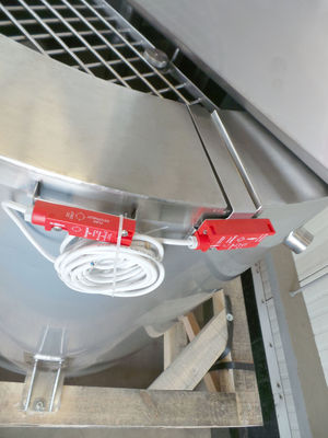 OR160840: 1 x 600L AISI316L Mischtank; Wärmetauscher; Isolierung