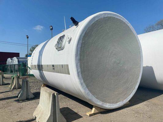 4 x neue vertikale Lagertanks aus polyester mit einem Fassungsvermögen von 42.000L