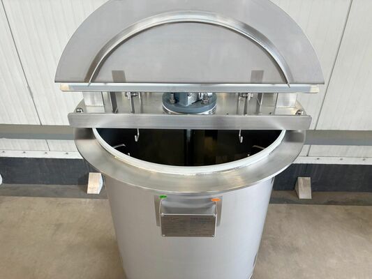 1 x cuve de mélange neuve verticale de 300L en acier inoxydable AISI316L.