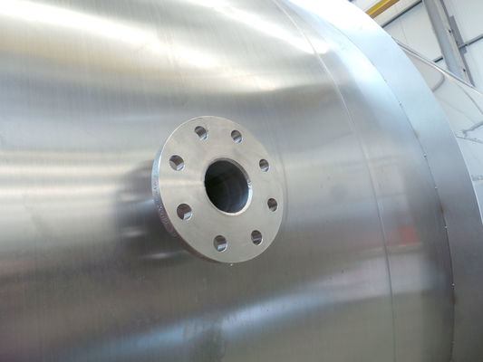 OR160412 - Brouwerij: 2 x 51 m³ AISI 316; roestvrijstalen opslagtanks; geisoleerd; vertikaal;