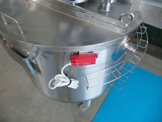 OR160840 - 1 x 100L AISI316; mixing tank; insulated; heat-exchange & 1 x 120L AISI304L mixing tank; gate agitator with scrapers; heat exchanger; insulation