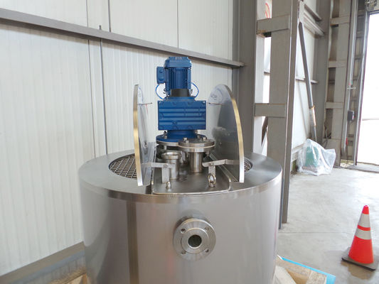 OR160840: 1 x 600L AISI316L Mischtank; Wärmetauscher; Isolierung