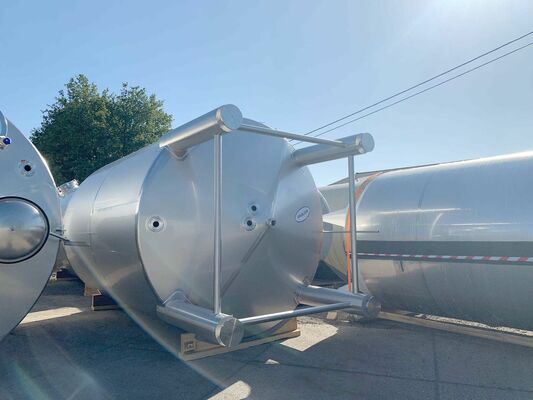 6 x Neuer vertikaler 30.000L Edelstahl-Mischbehälter aus AISI304L