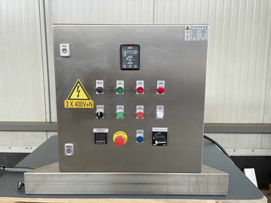 1 x Nieuwe roestvrijstalen verticale mengtank van 50L in AISI316L