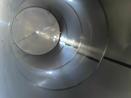 1 x Nieuwe roestvrijstalen verticale opslagtank van 50.000L in AISI304L