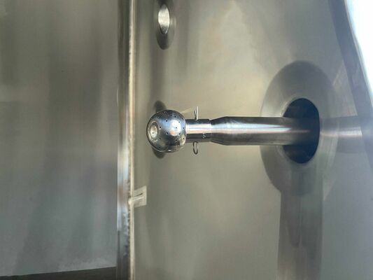 1 x Neuer vertikaler 2.500L Edelstahl AISI316L Lagertank