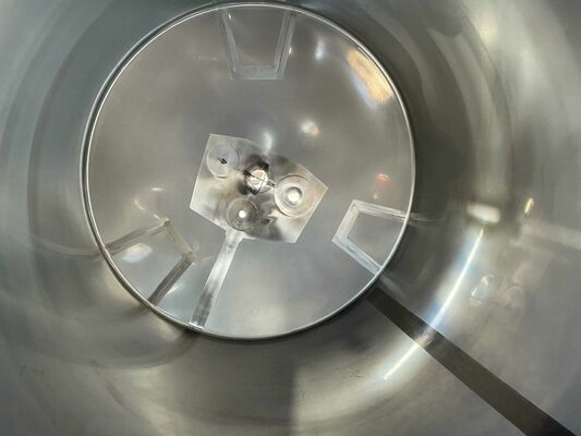 1 x Neuer vertikaler 2.500L Edelstahl AISI316L Lagertank