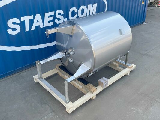 1 x Neuer vertikaler 2.500L Edelstahl AISI316L Lagertank