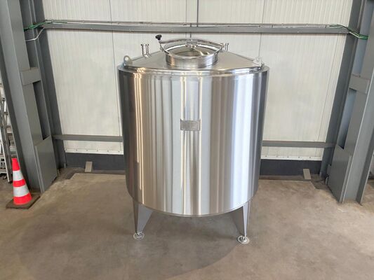 1 x Neuer vertikaler 3.300L Edelstahl AISI316L Lagertank